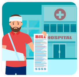 UP TO 50% OFF on Hospital Bill